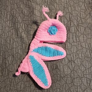 Butterfly Newborn Baby Dress Up Cotton Crochet Costume